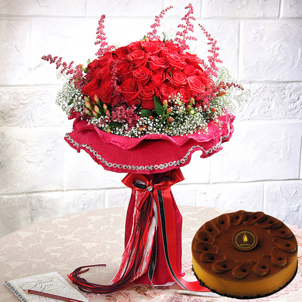 정열의여인+케익